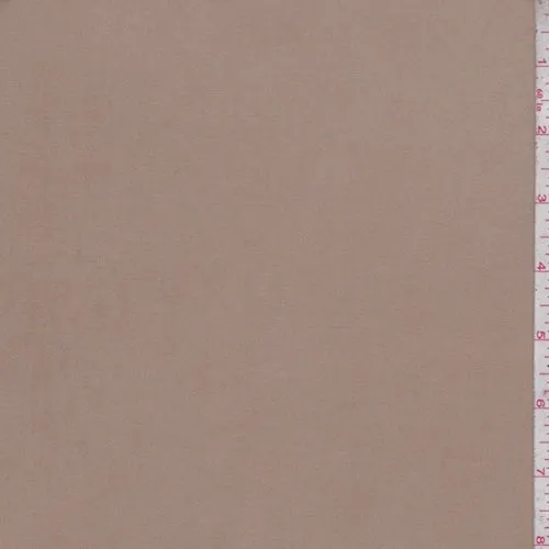 2 YD PC-Cashew Brown Rayon Challis Fabric