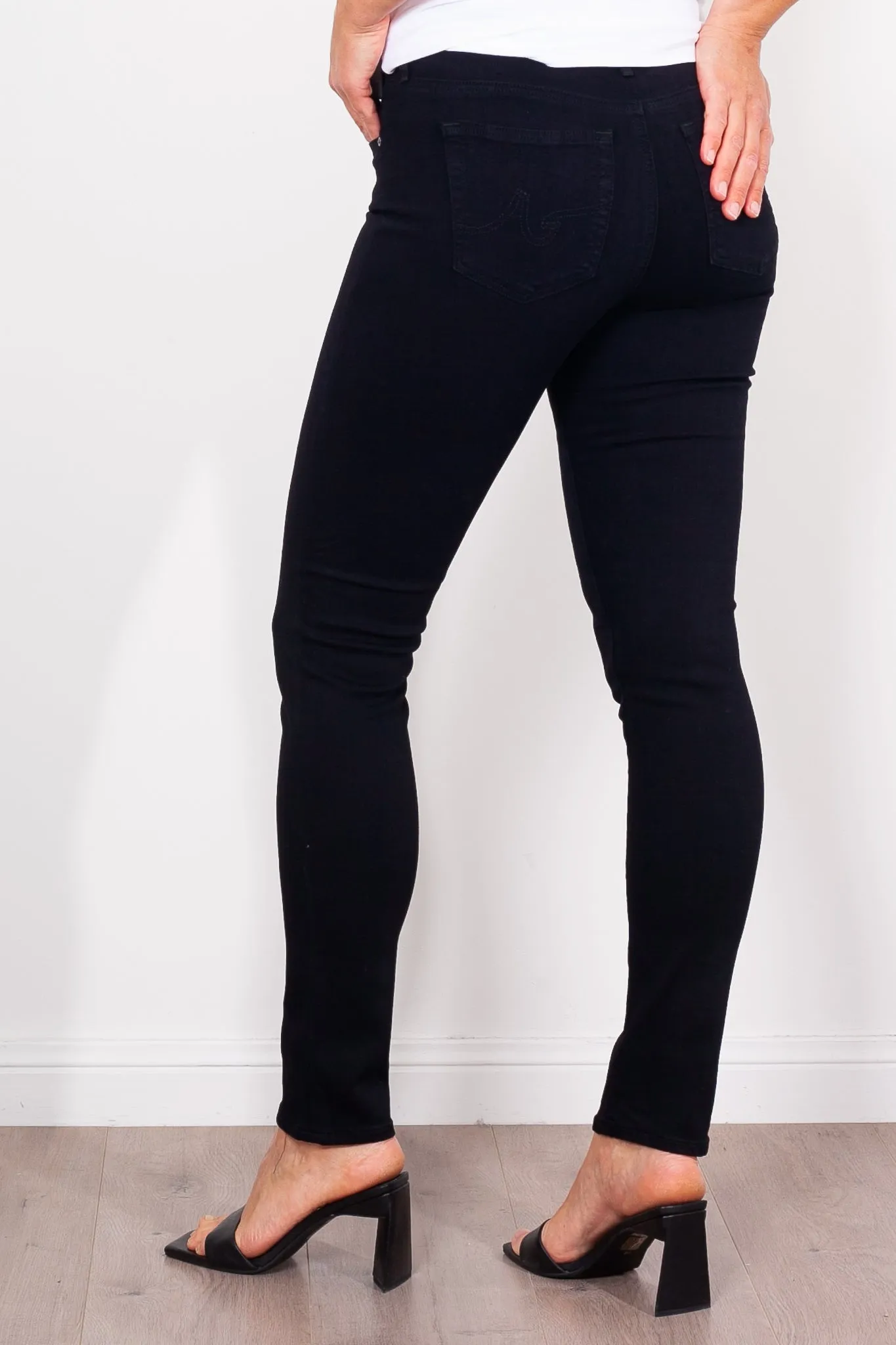 AG JEANS Prima Jean Super Black