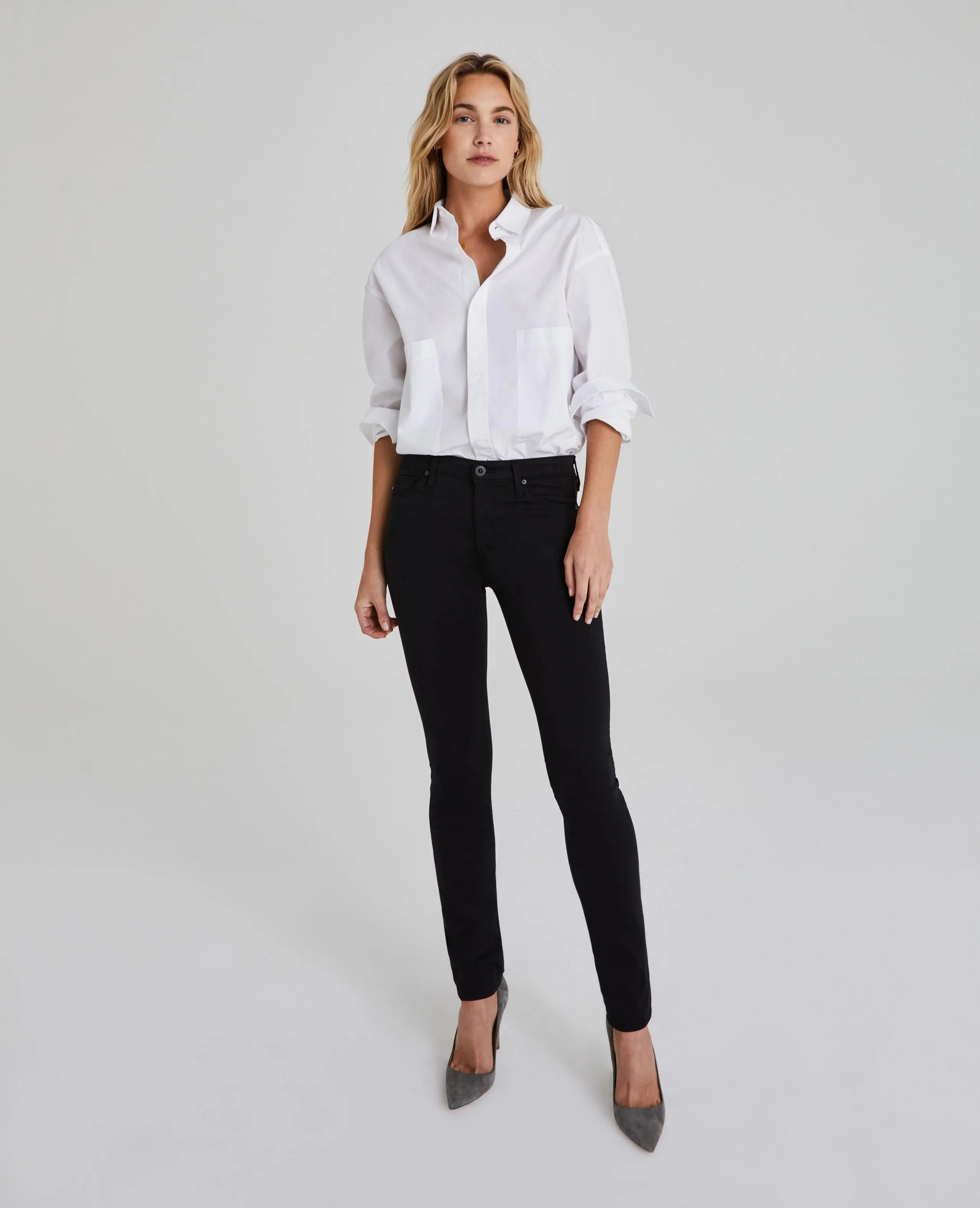AG JEANS Prima Jean Super Black