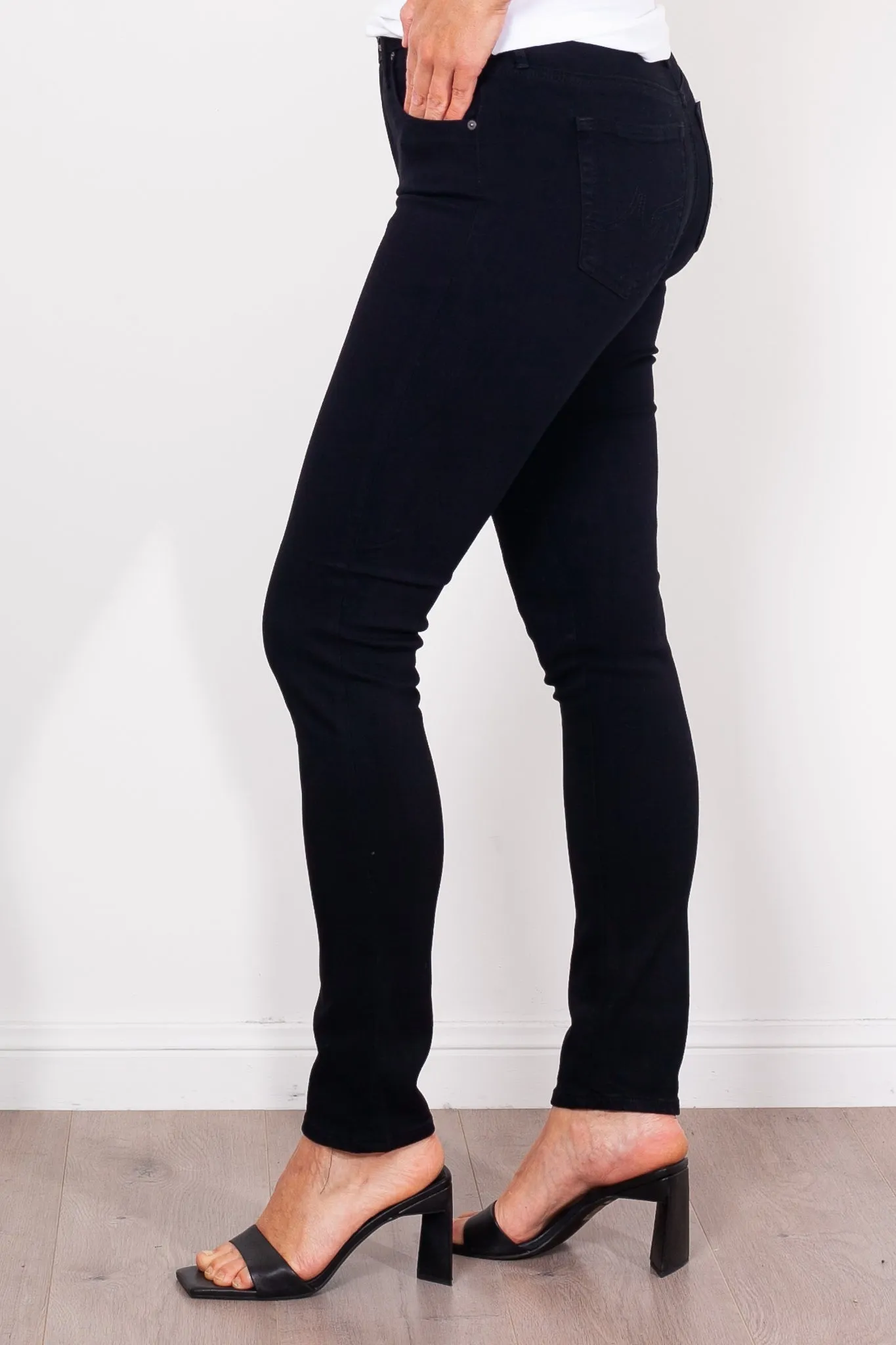 AG JEANS Prima Jean Super Black