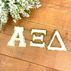 Alpha Xi Delta Iron-On Patch Set