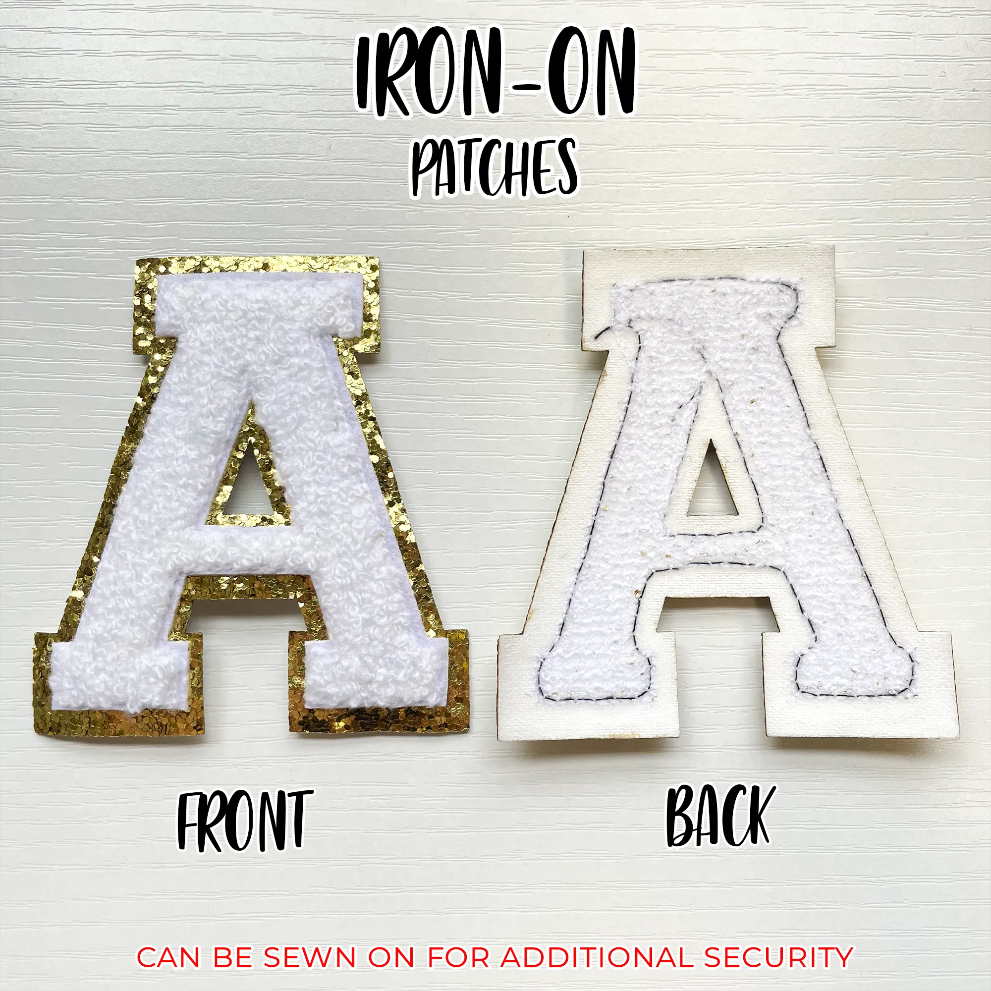 Alpha Xi Delta Iron-On Patch Set