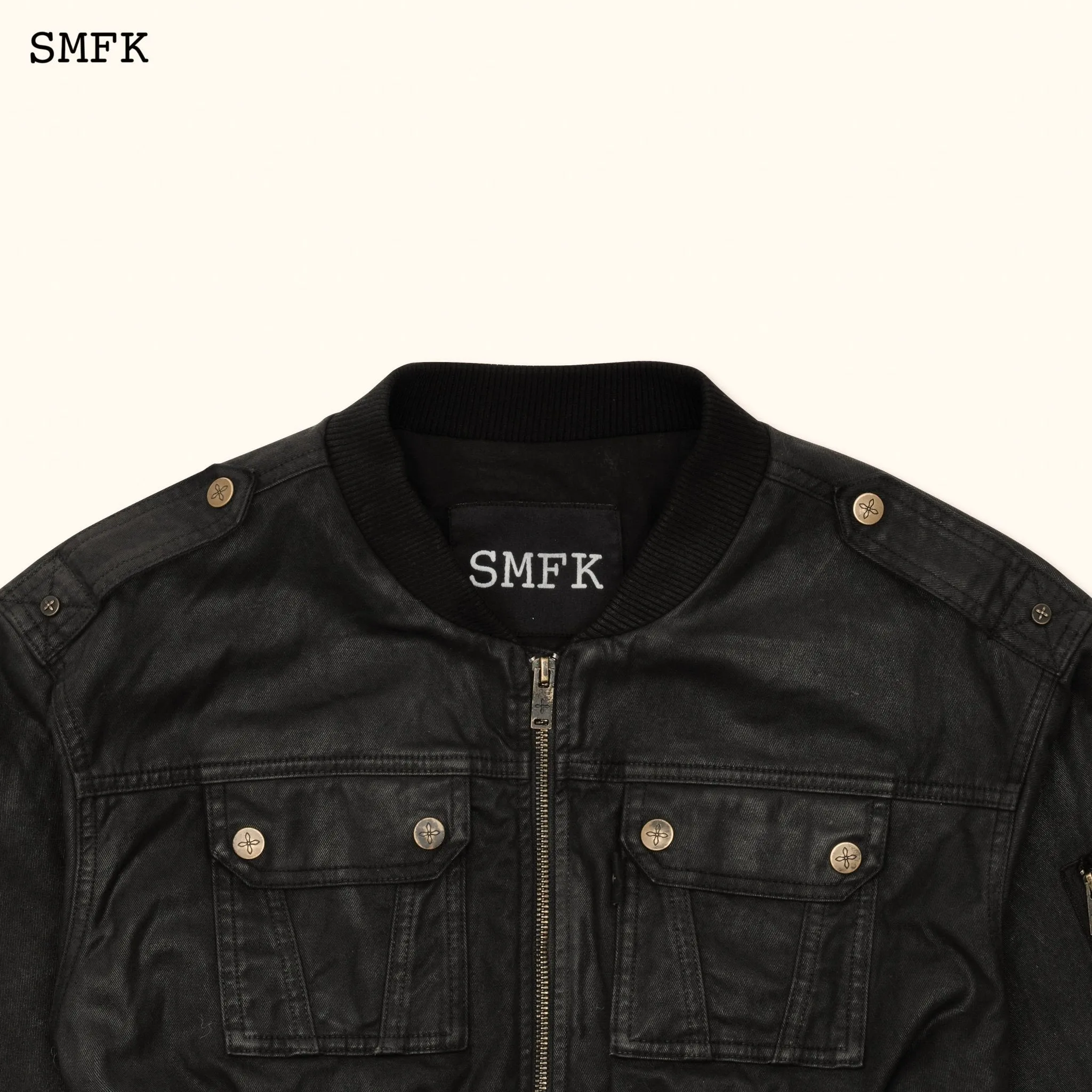Ancient Myth Black Panther Pilot Jacket
