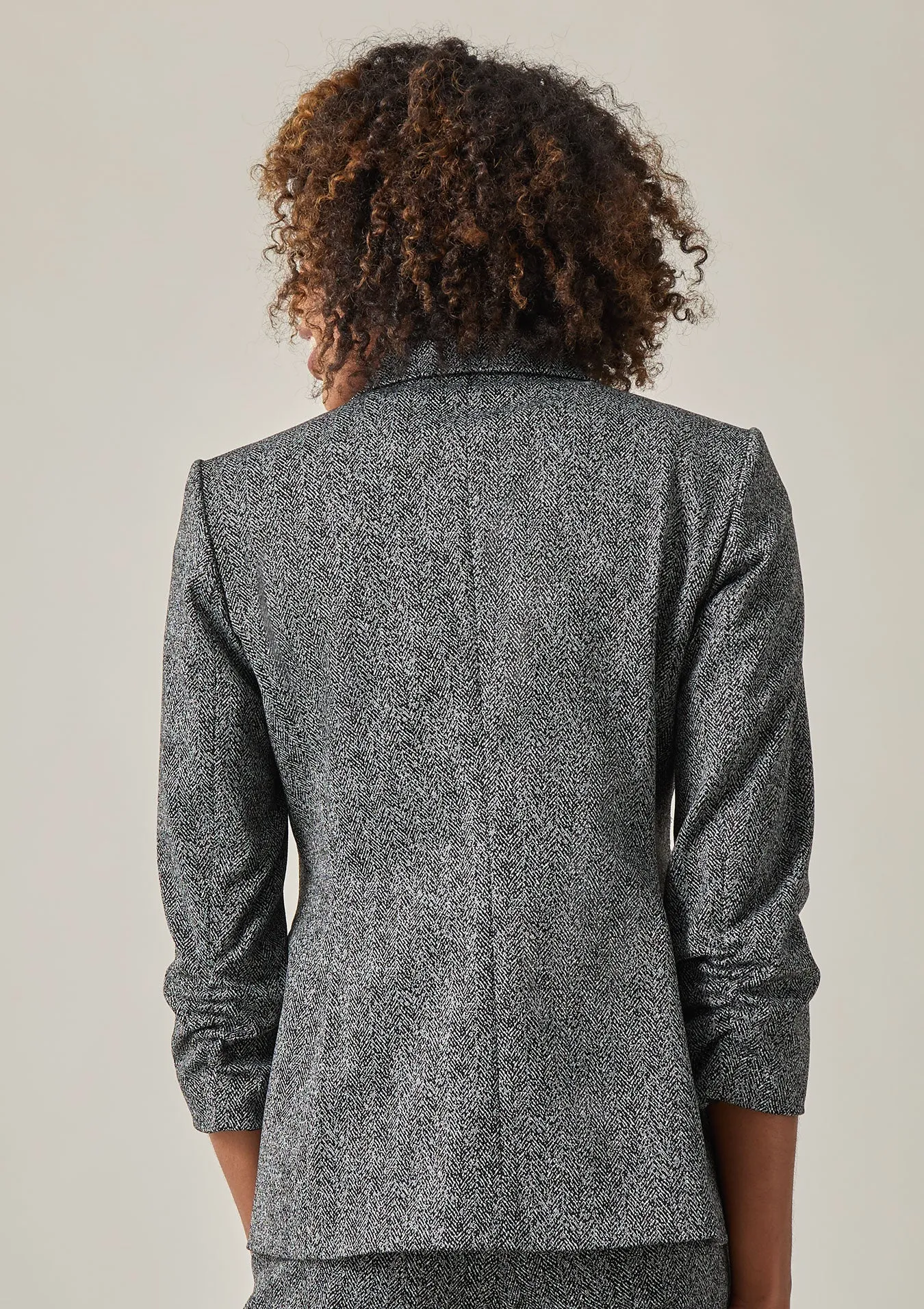 Ava Jacket, Herringbone