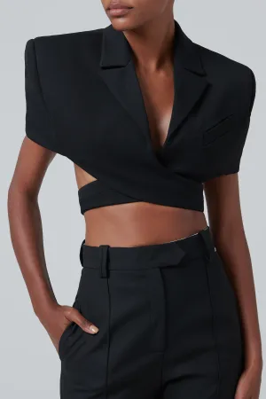 Black Belted Cape