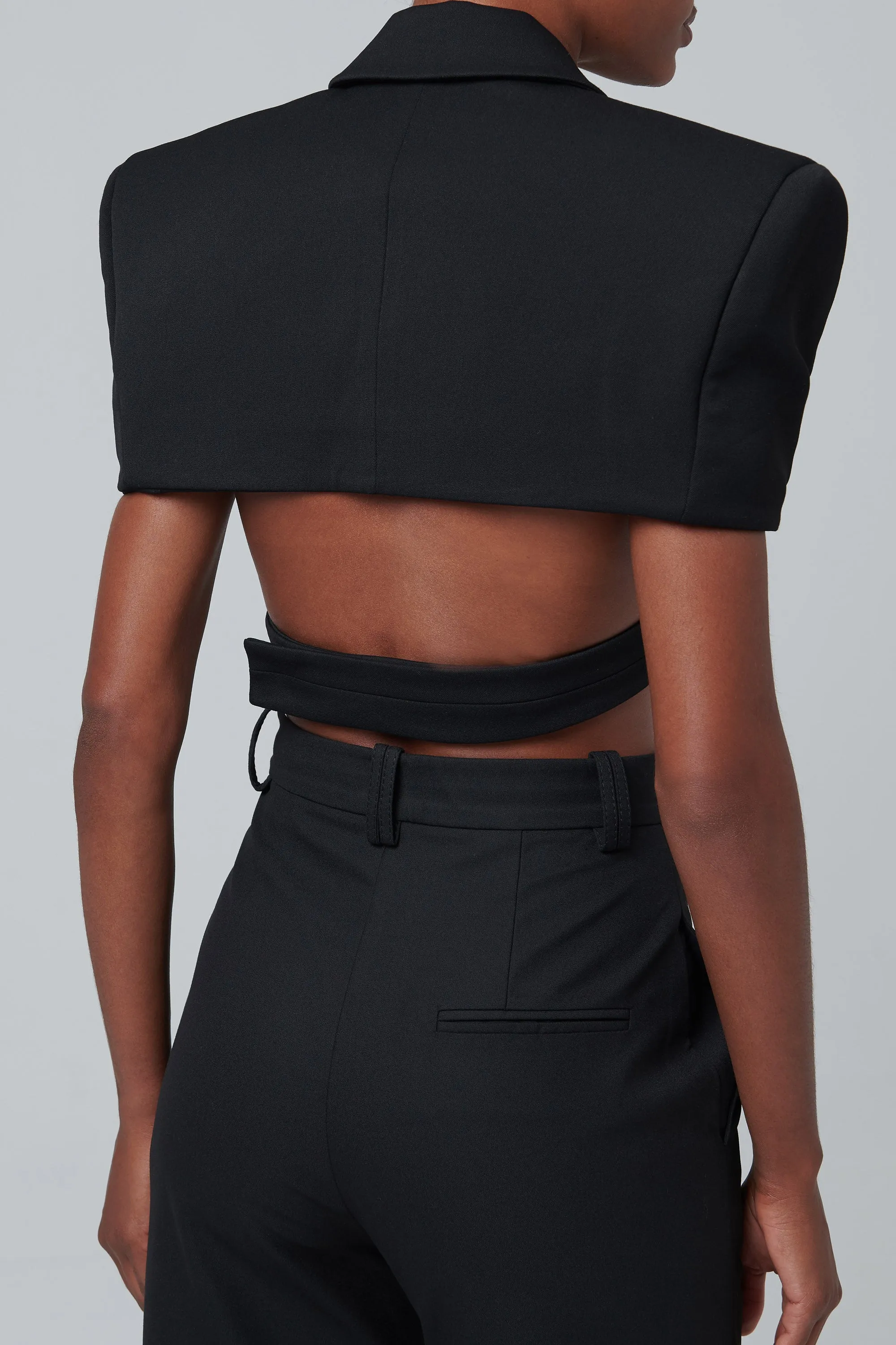 Black Belted Cape