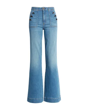 Brick House Wide Leg Denim (Harbour)