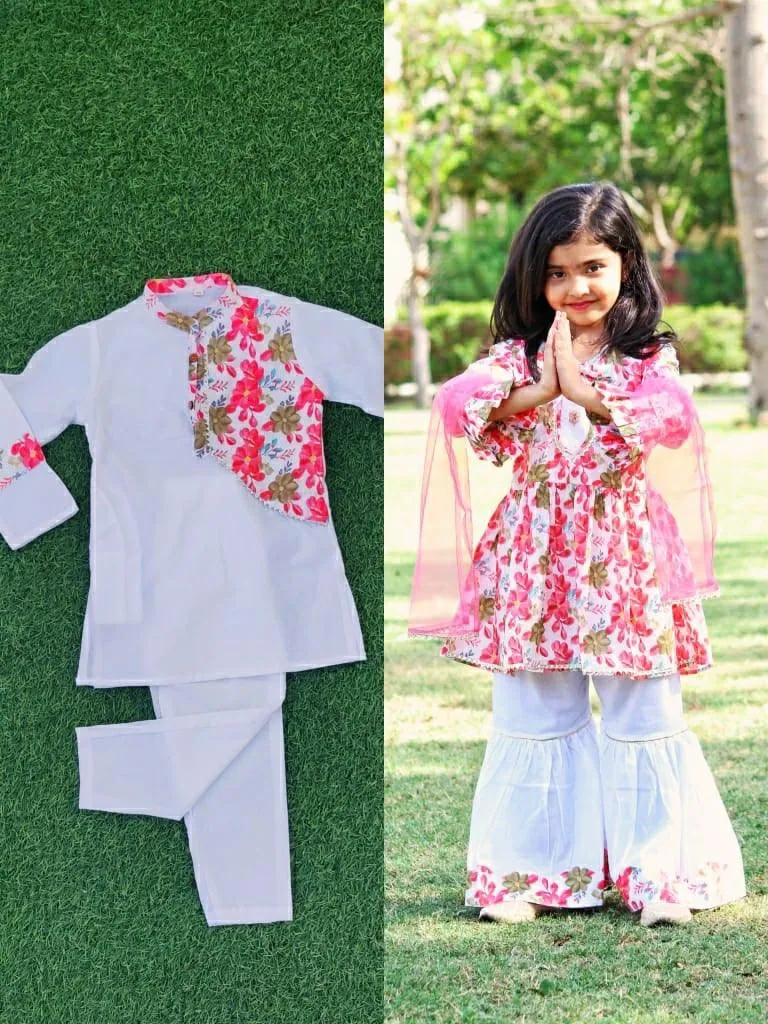 Designer patch work Kurta set