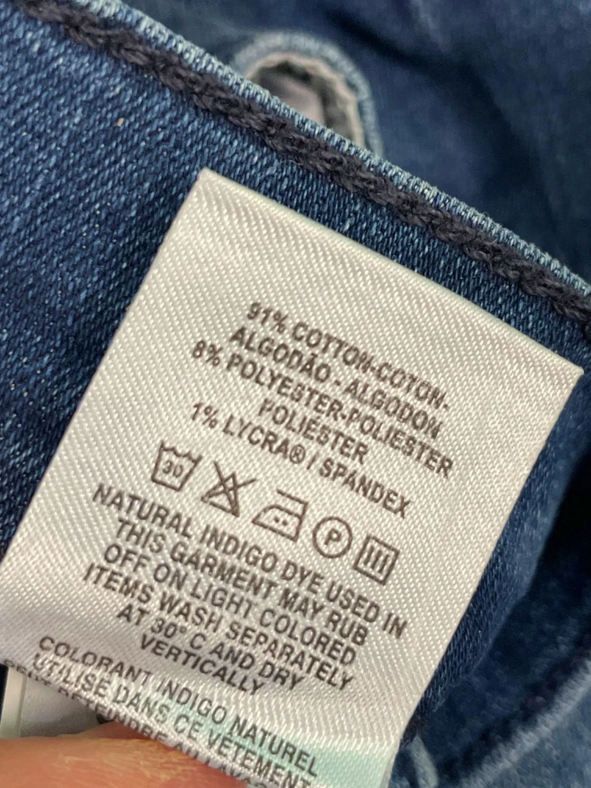 DL1961 Blue Florence Skinny Mid Rise Instasculpt Crop Jeans W29