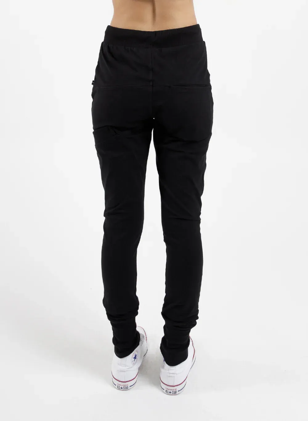 Federation Escape Trackies Silver Zips Black/Silver