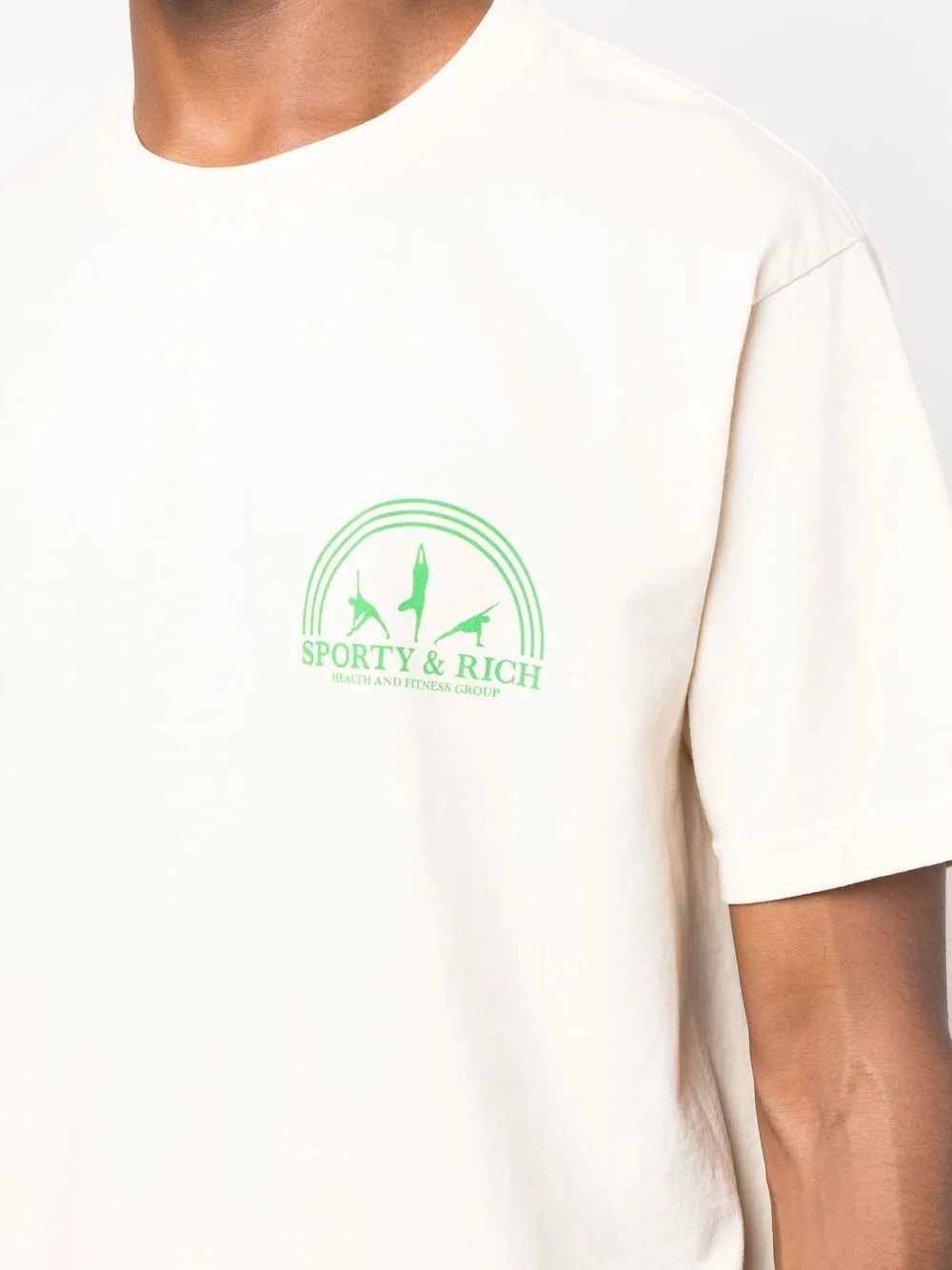 Fitness Group T-Shirt - Cream