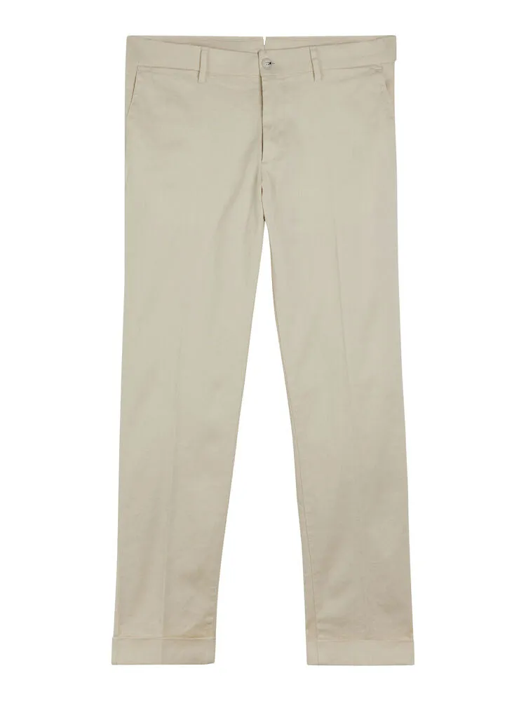 Grant Linen Stretch Pants - Turtledove