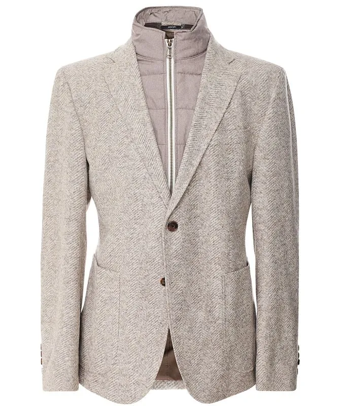 ID80325-Joop Beige Hecton Insert Blazer