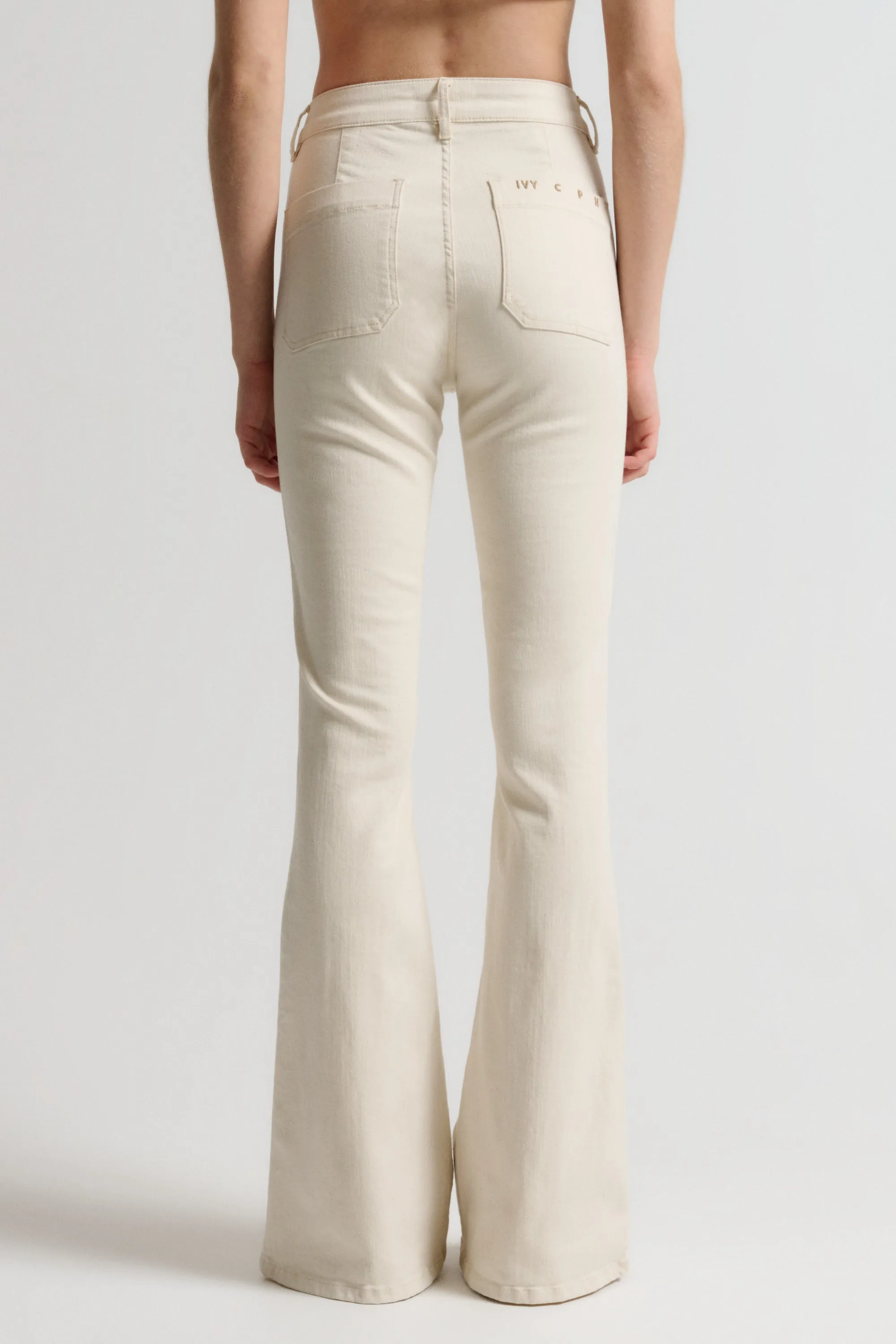 IVY-Ann Charlotte Jeans Ecru Undone