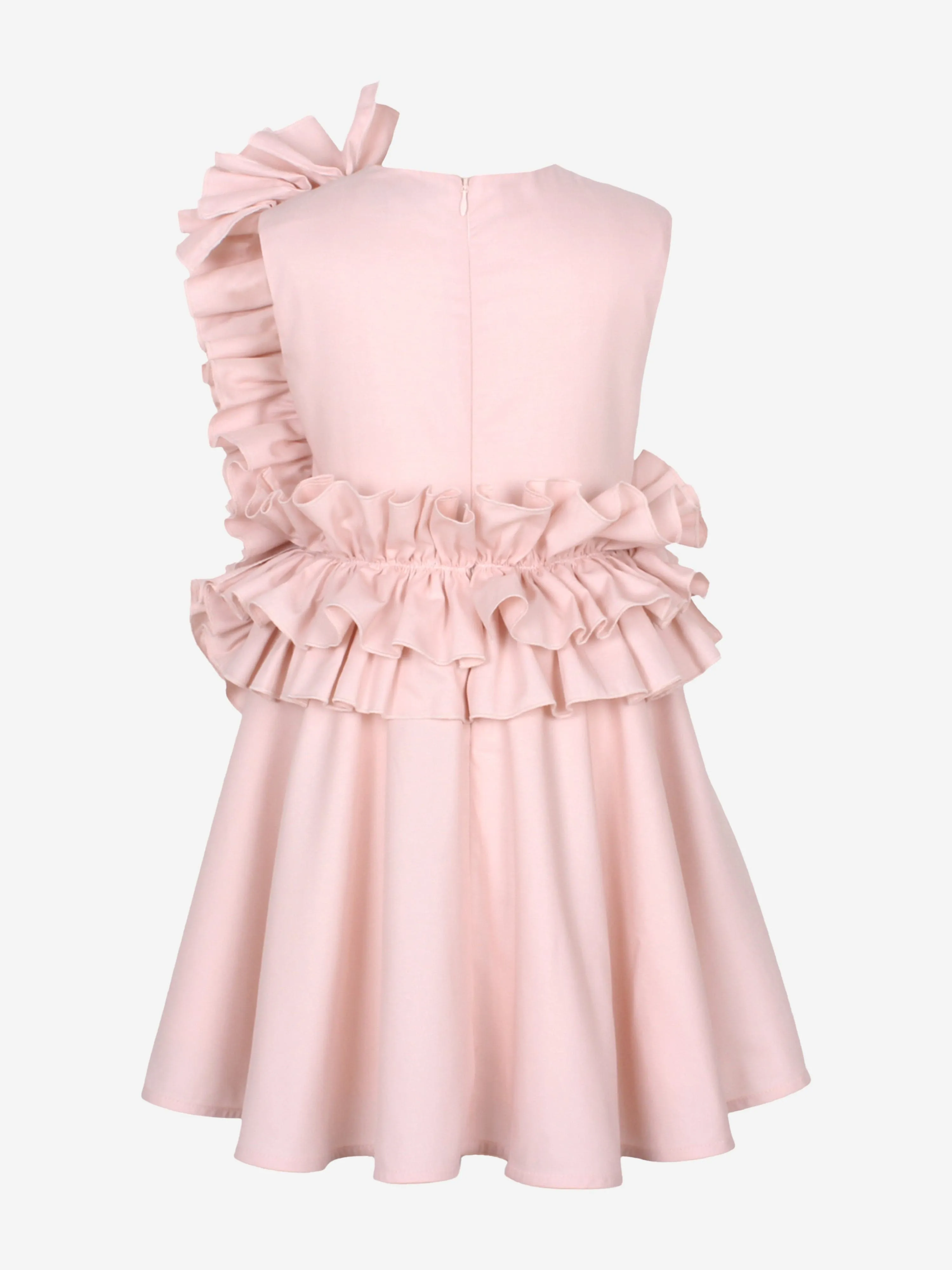 Jessie And James Girls Adage Dress in Pink