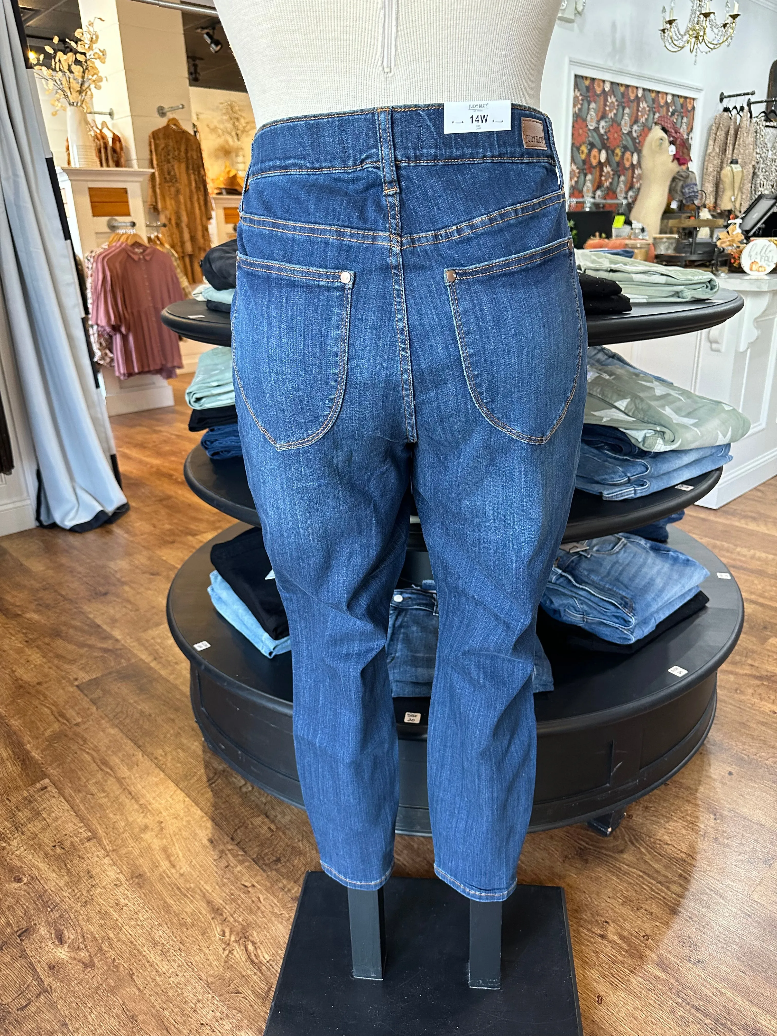 Judy Blue High Waist Pull On Skinny Jean ~ SUTTON