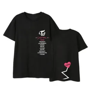 Kpop TWICE SIGNAL Album Shirts K-POP  Tops T-shirt DX440