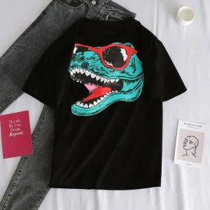 Kpopshop Originals - T-shirts Rainbow Striped Soft Loose Embroidery T-shirt