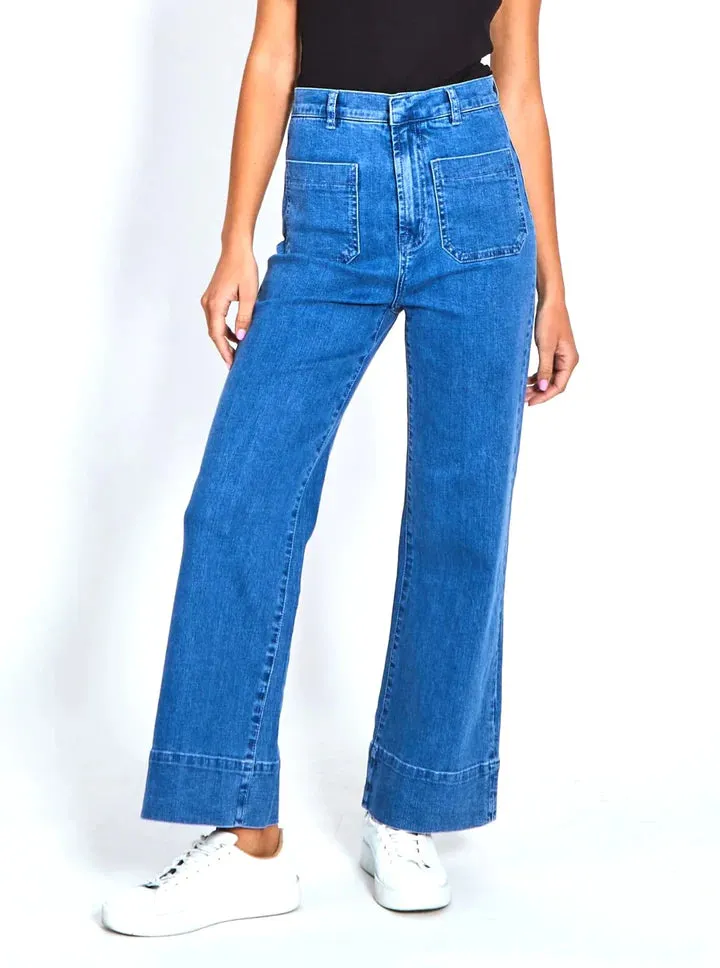 Monaco Milan Jean - Blue Wash