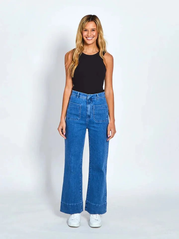 Monaco Milan Jean - Blue Wash