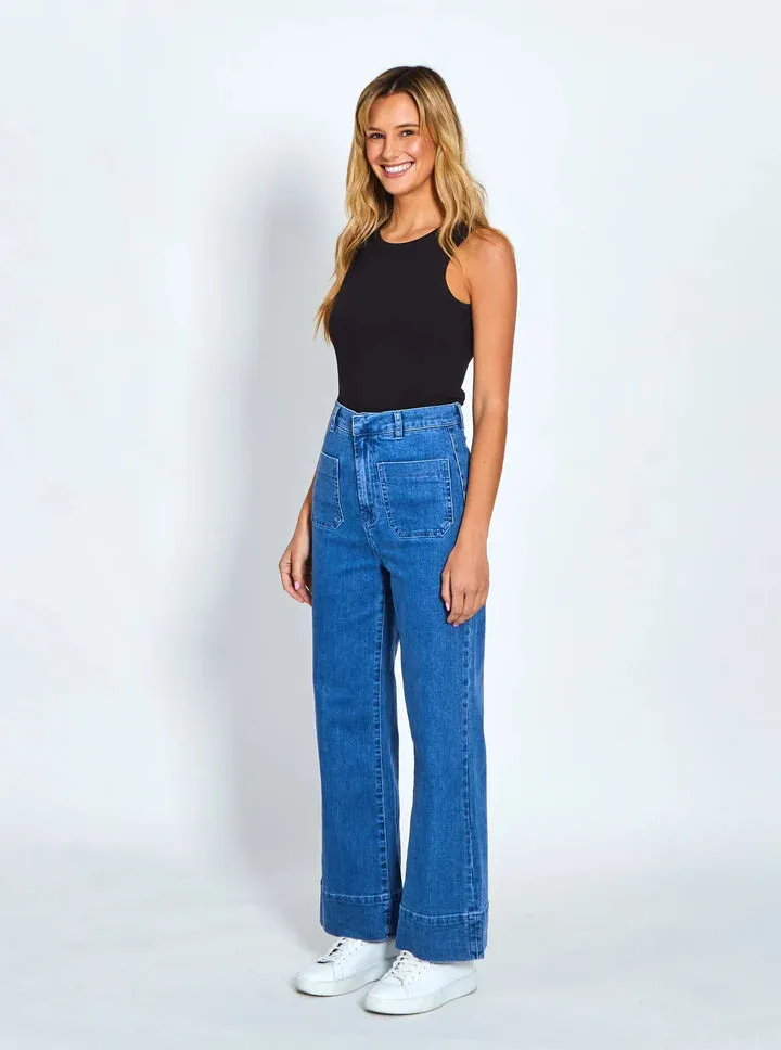 Monaco Milan Jean - Blue Wash