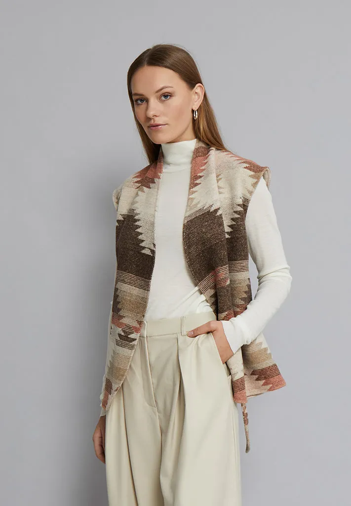 MSBeata Vest - Madder Brown