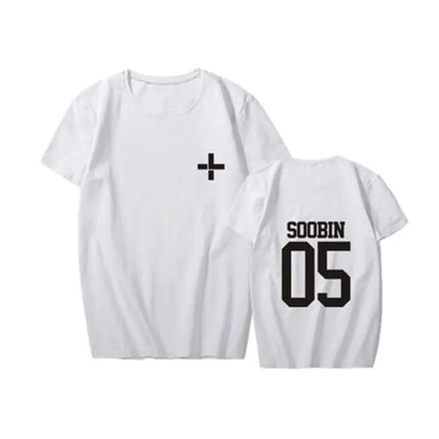 New Kpop TXT Called Tomorrow X Together YEONJUN SOOBINs T Shirts Hip-hop Sleeve T-shirts