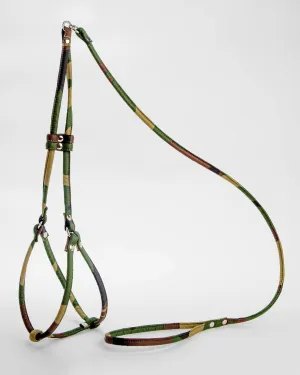 Nylon Step-In Adjustable Dog Harness in Camo (Made in the USA)