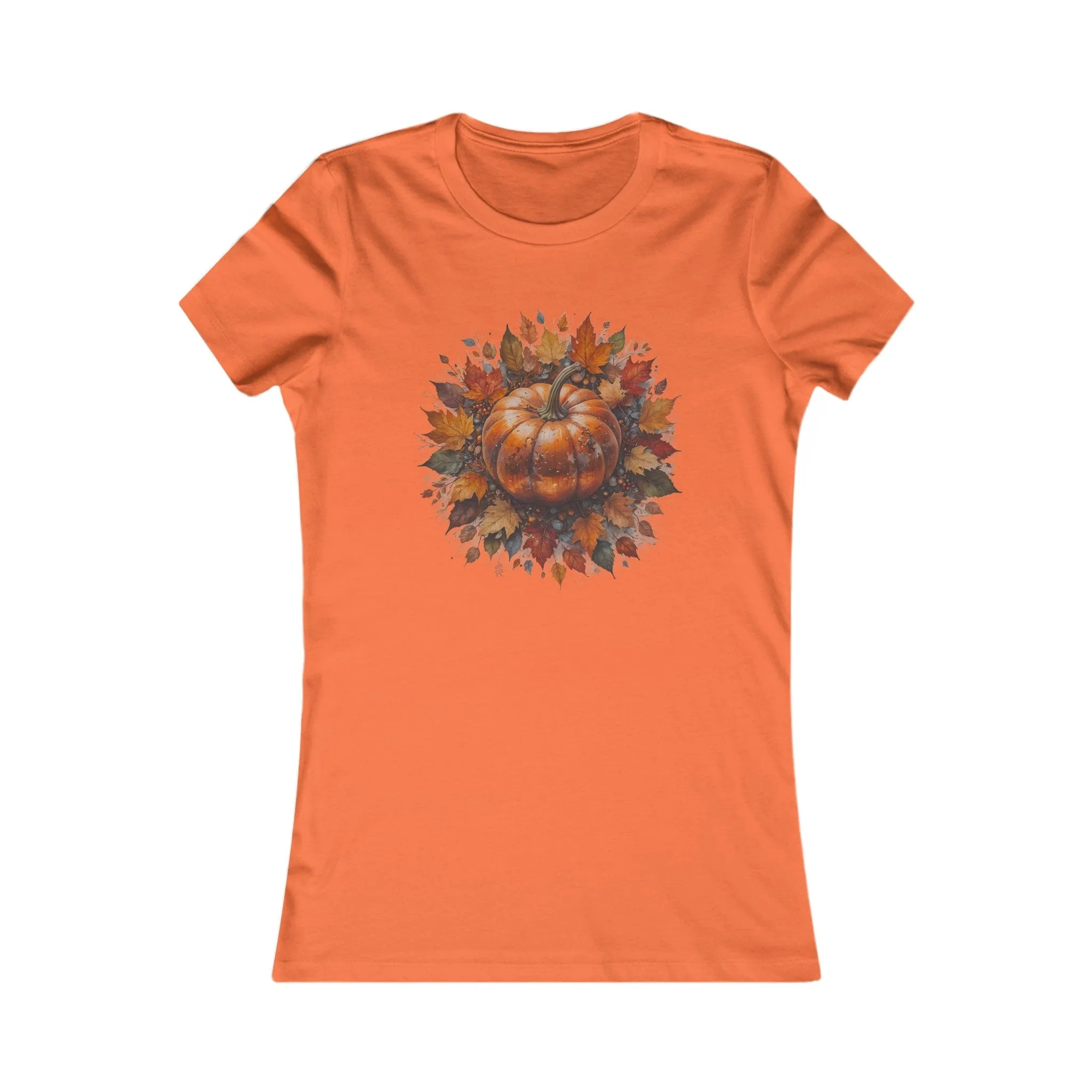 Pumpkin Foliage Women's Favorite Tee
