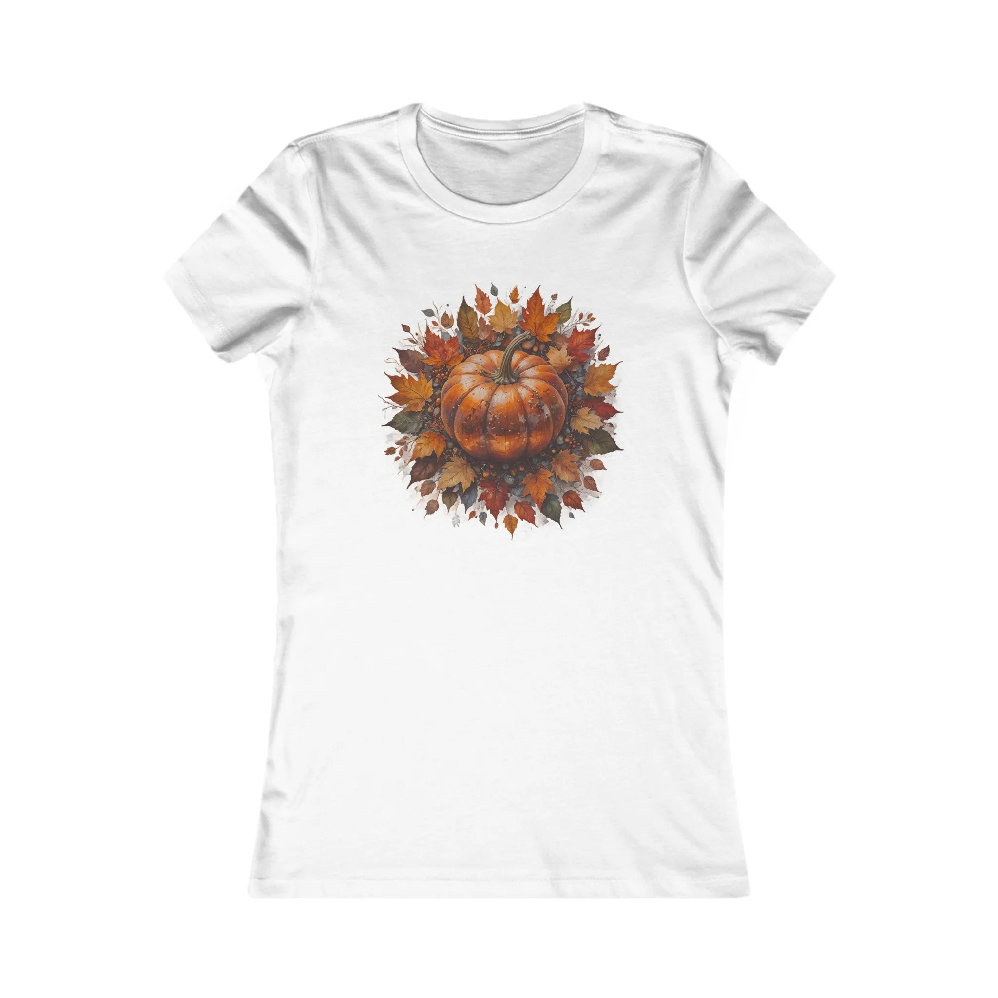 Pumpkin Foliage Women's Favorite Tee