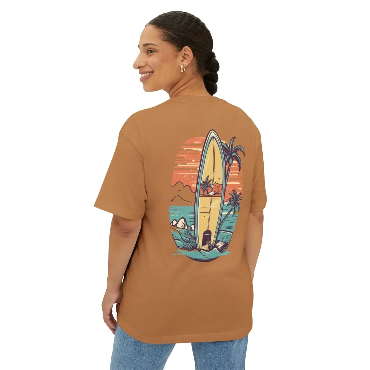 Reef & Rays Unisex Oversized Boxy Tee