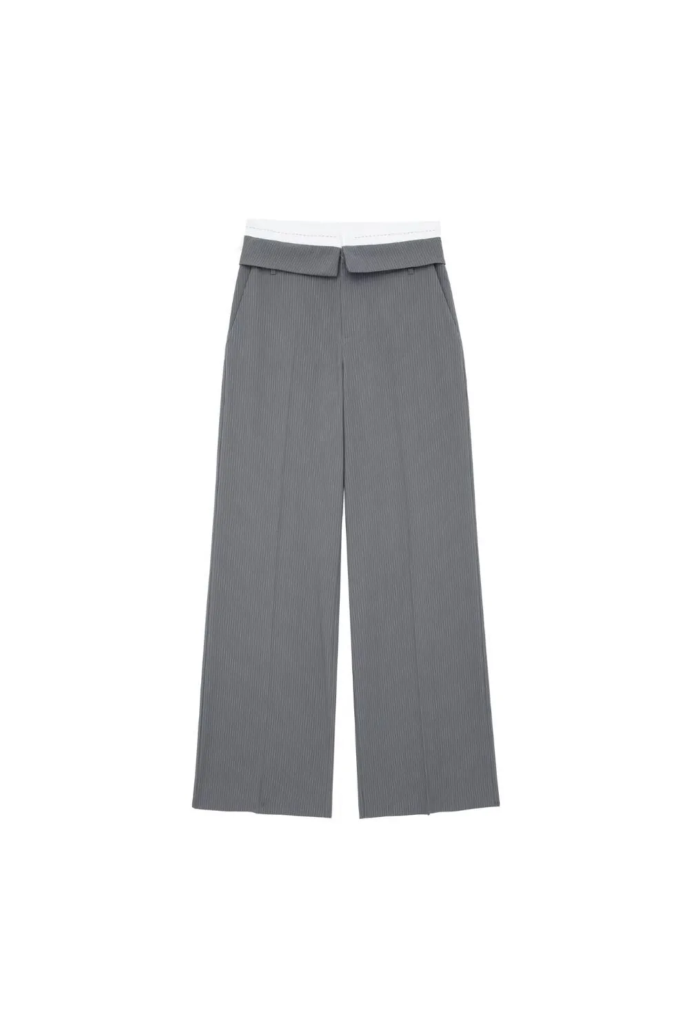 'Riley'  Striped Vest and Rolled-Hem Pants Suit (Sold Separately)