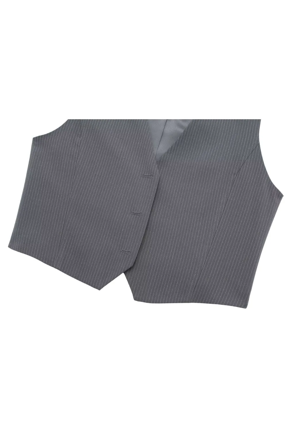 'Riley'  Striped Vest and Rolled-Hem Pants Suit (Sold Separately)
