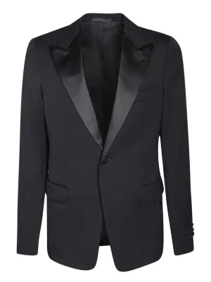 Single-breasted tuxedo jacket