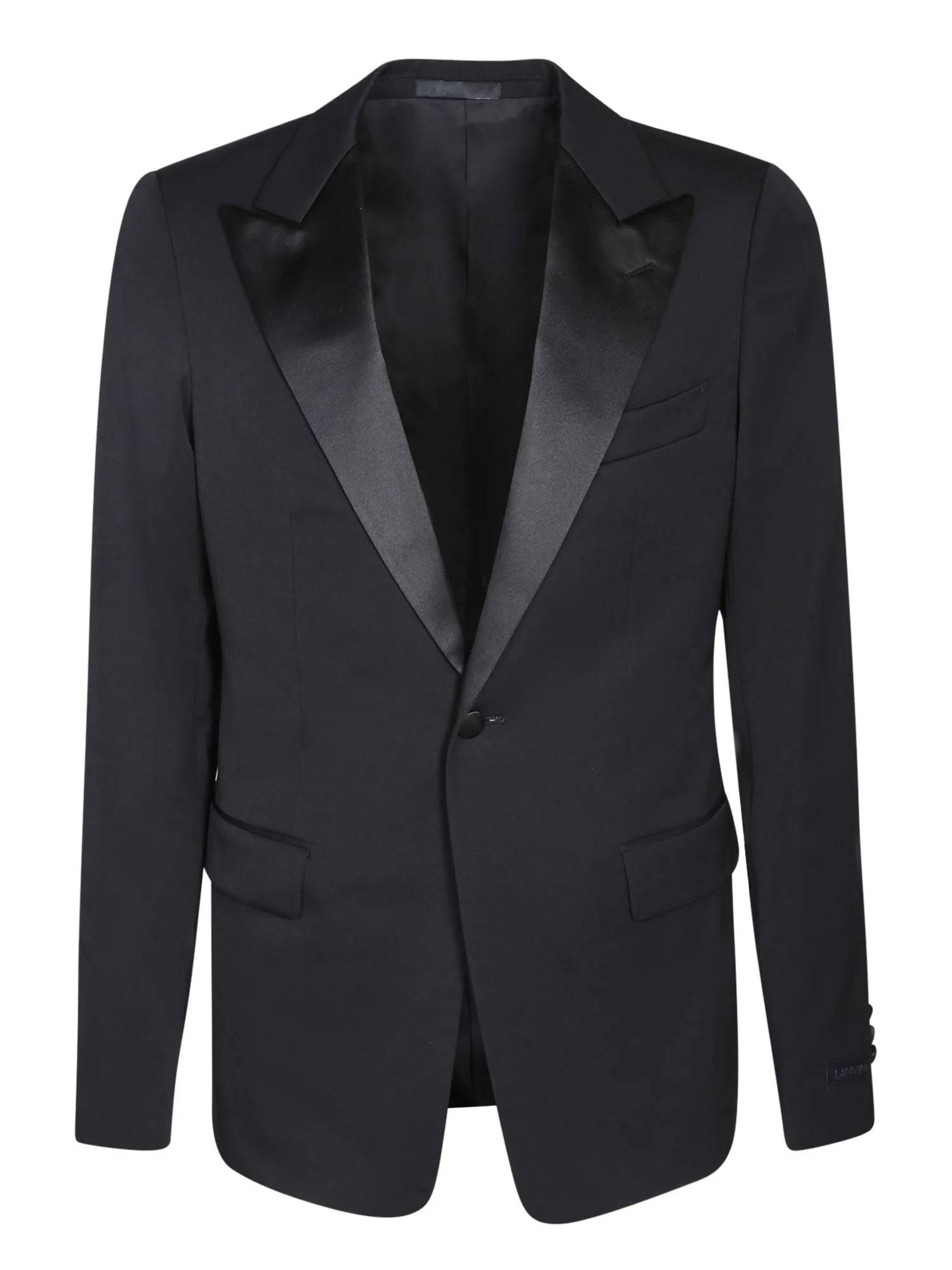 Single-breasted tuxedo jacket