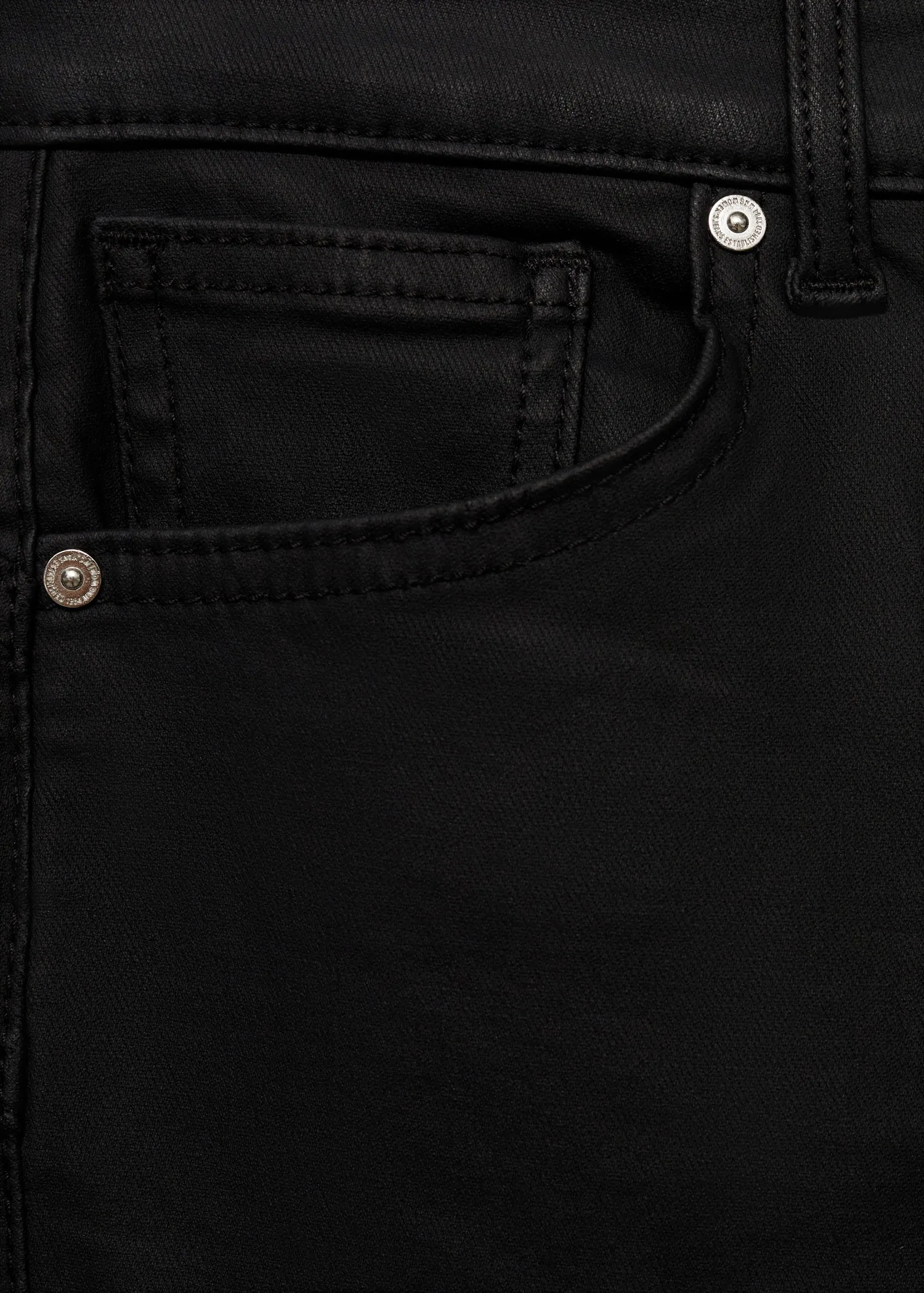 Skinny push-up jeans - Black