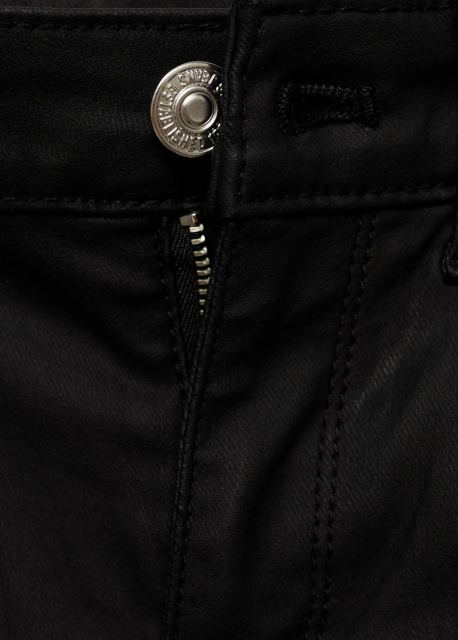 Skinny push-up jeans - Black