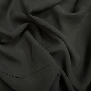 Solid Navy Blue Rayon Lawn Fabric