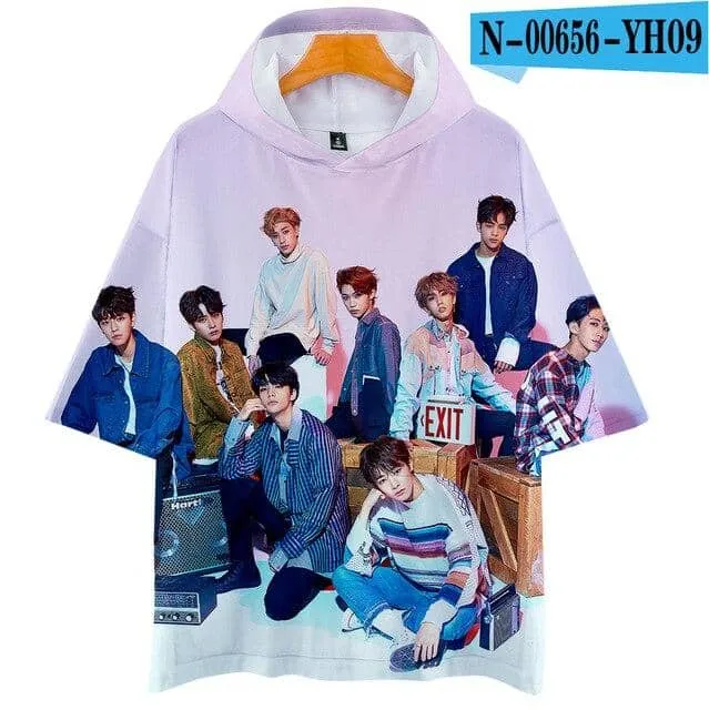 Stray Kids 3D Pullover T-shirt Oversize New Unisex/T-shirts