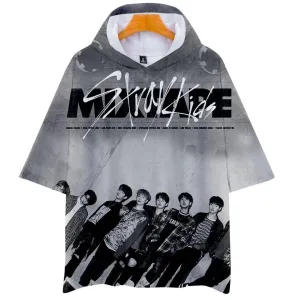 Stray Kids 3D Pullover T-shirt Oversize New Unisex/T-shirts
