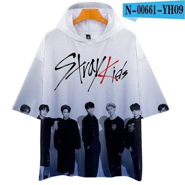 Stray Kids 3D Pullover T-shirt Oversize New Unisex/T-shirts
