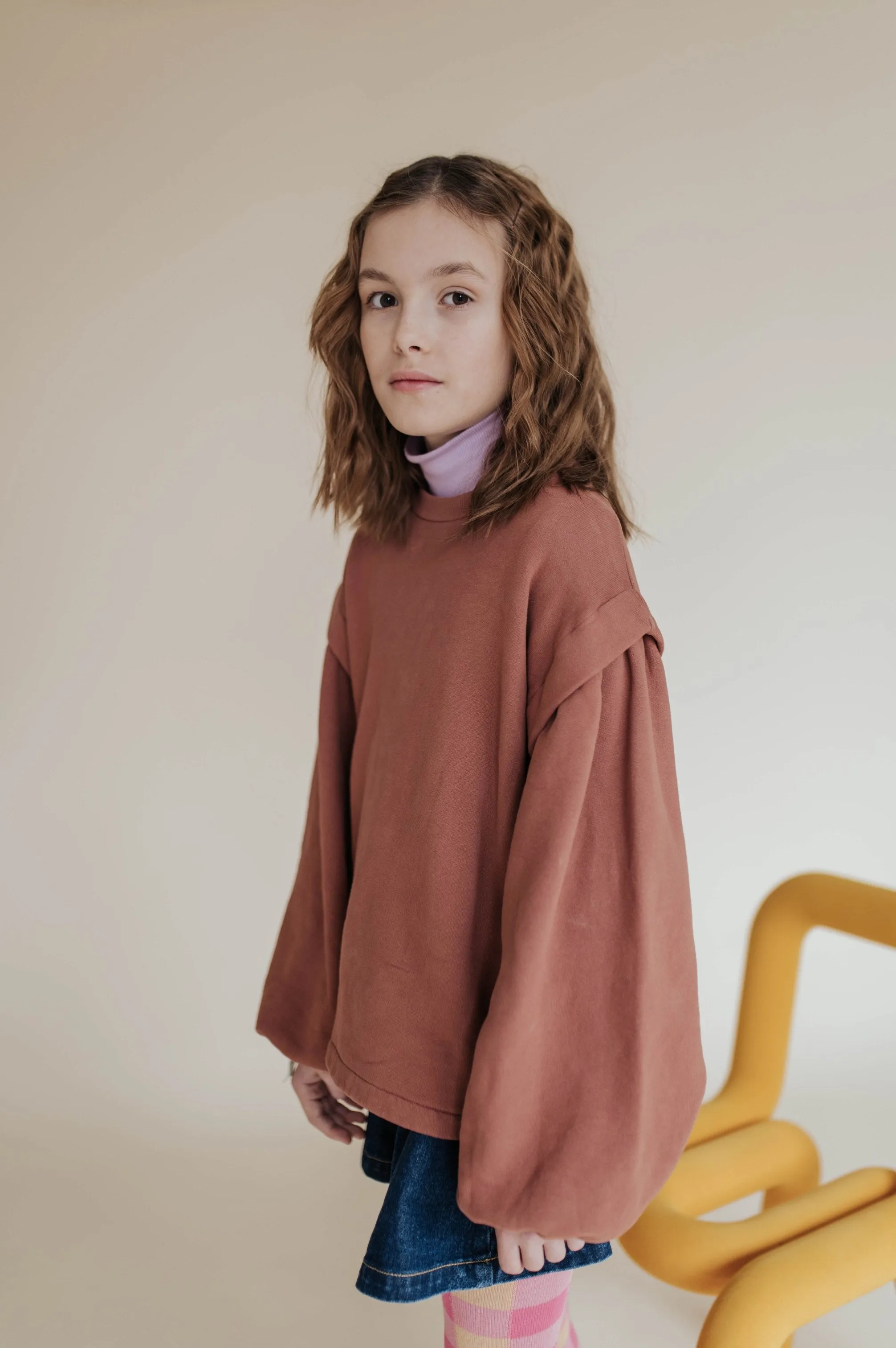 Sweater Pie in the Sky Root Brown