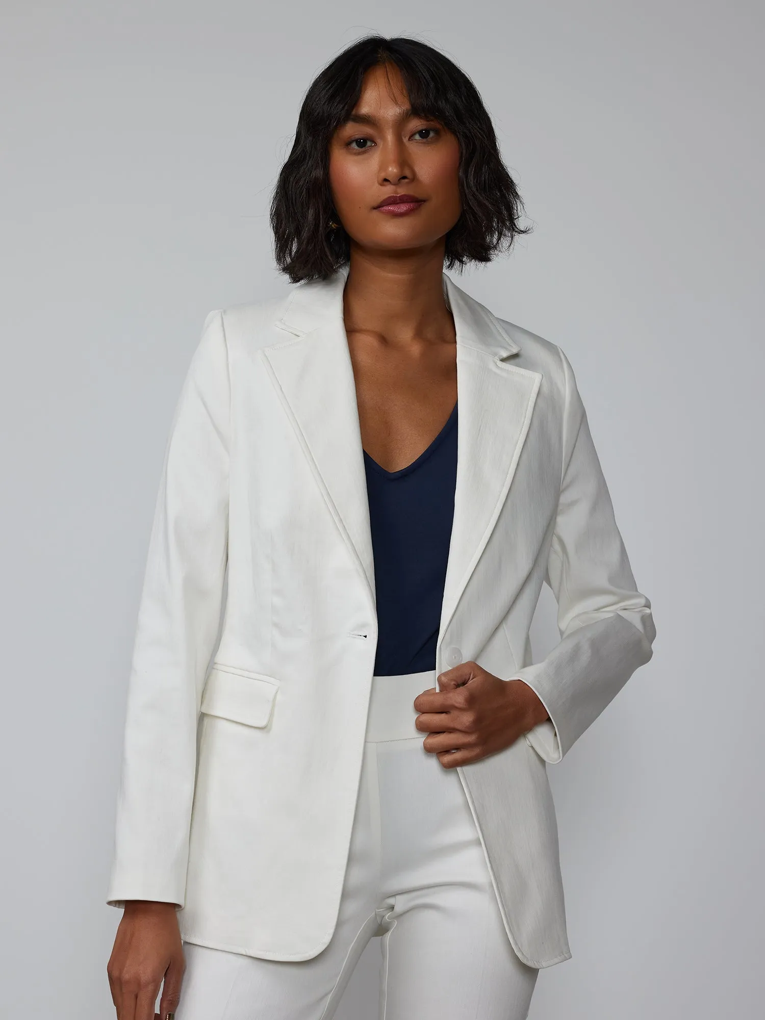 Tall Notch Lapel Sculpted Blazer
