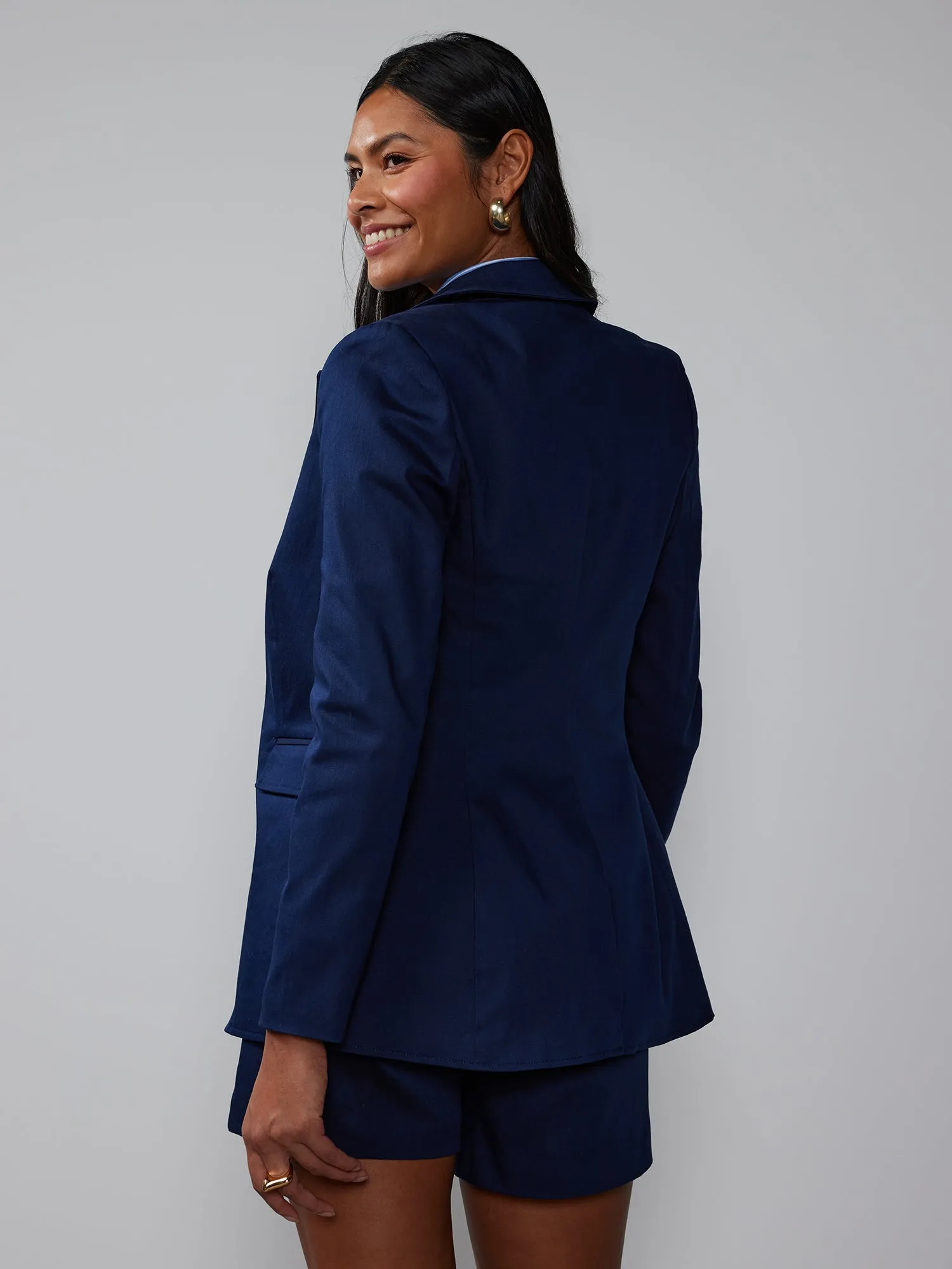 Tall Notch Lapel Sculpted Blazer