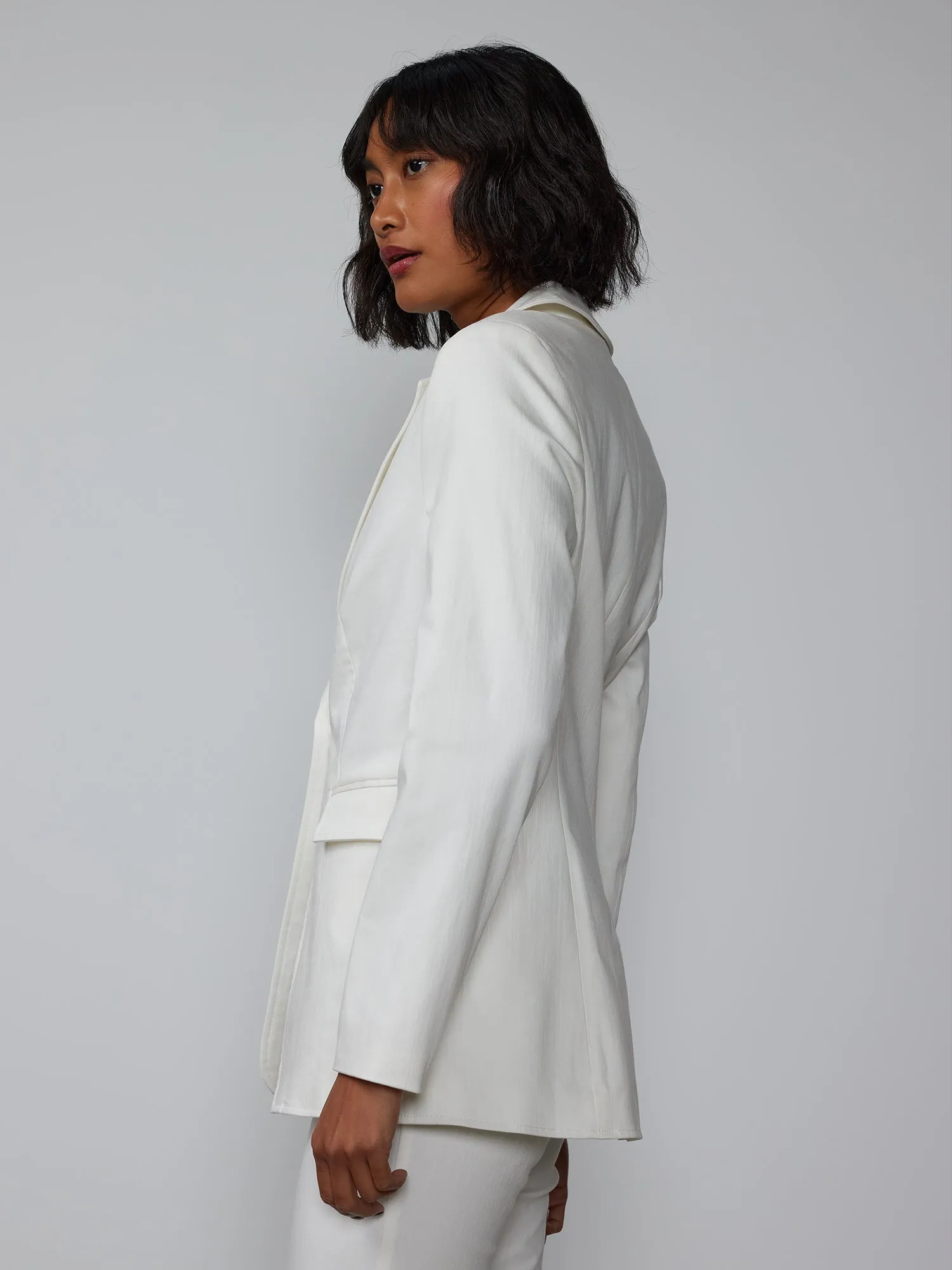 Tall Notch Lapel Sculpted Blazer