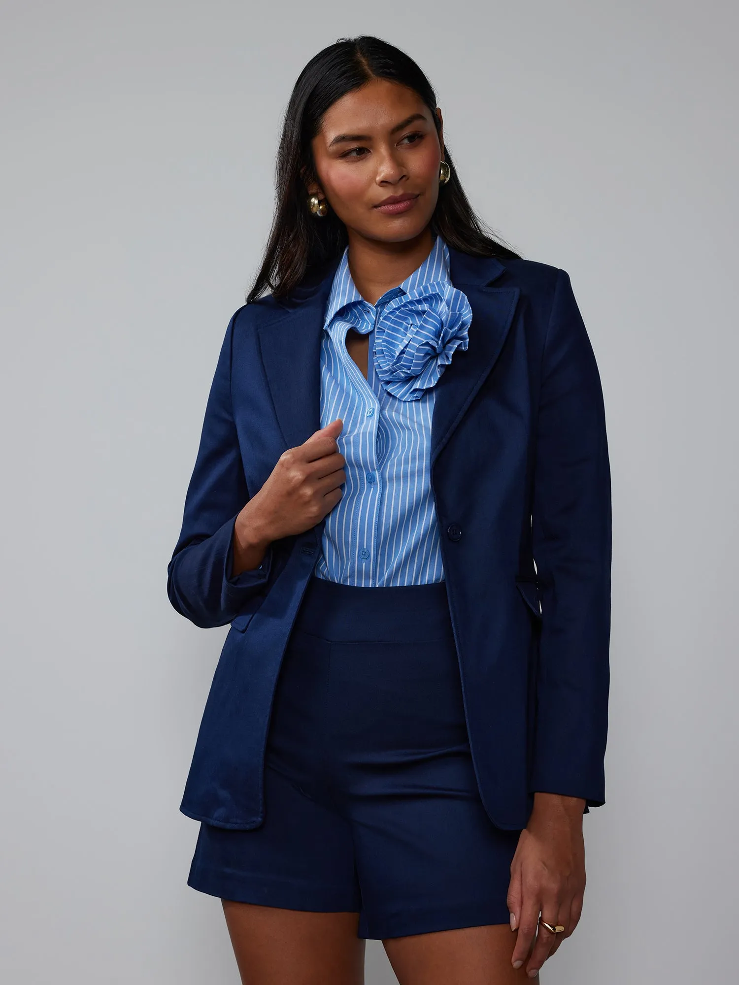 Tall Notch Lapel Sculpted Blazer