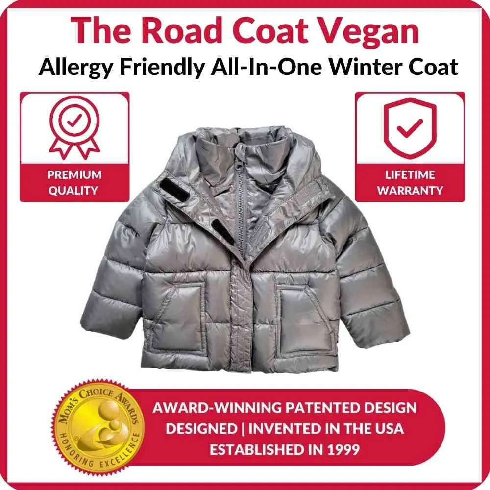 The Road Coat Vegan - Platinum