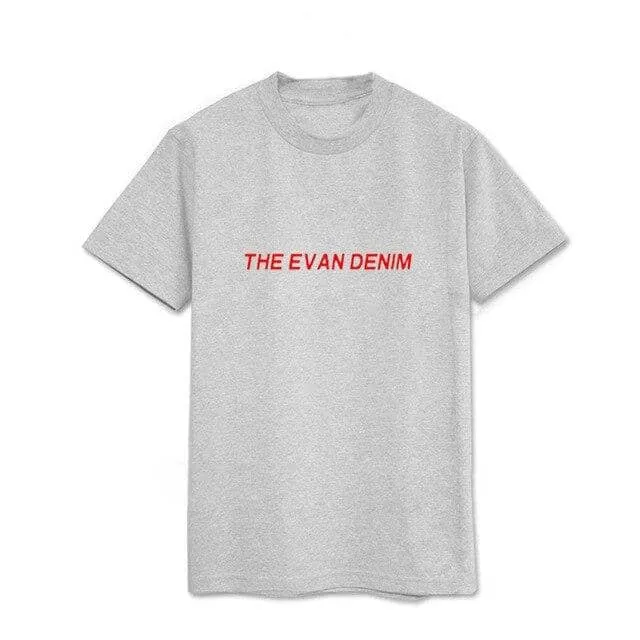 Wanna one Yongcheng Yu loose letter T-shirts for men and women in summe T-Shirts