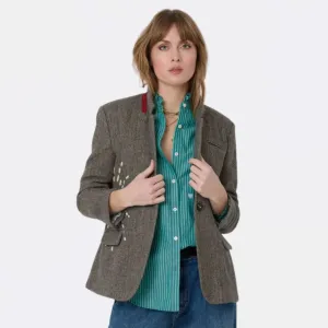 Workday Blazer Some Sunny Sunday (Taupe)