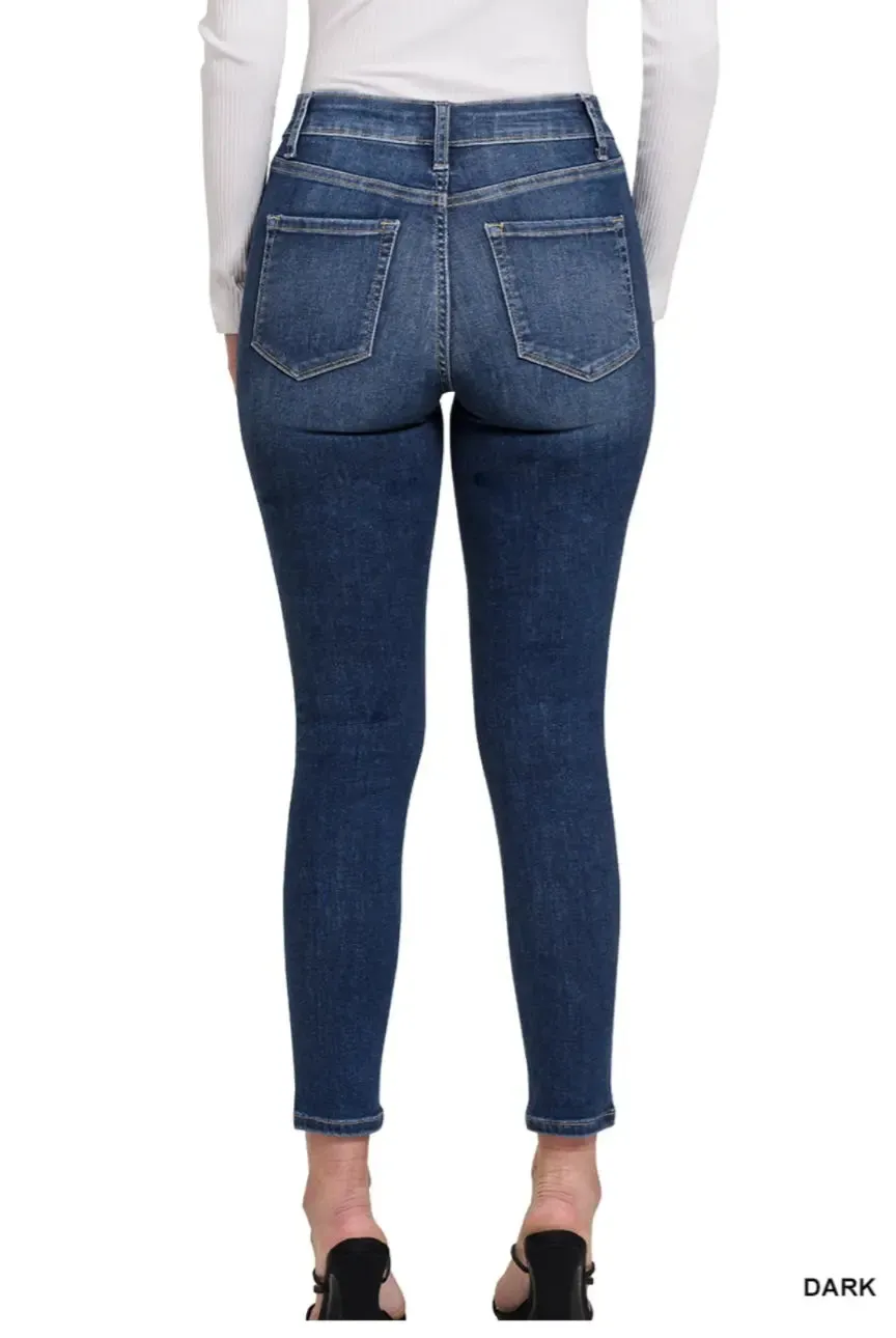Zenana high waist skinny jeans